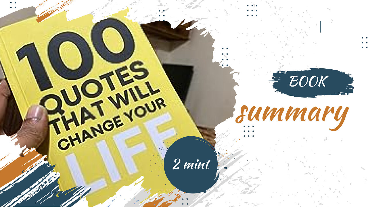 100 Quotes that will Change Quotes that will change your life | 2-Minute Wisdom Boost