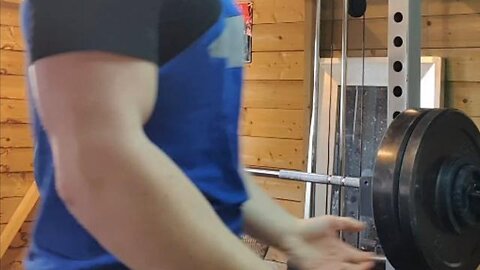 5x6 87.5 Kgs Raw Paused Bench Press. Final Set.