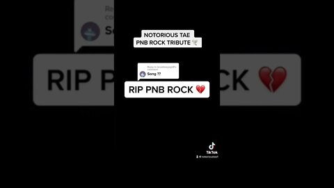 Rip PnB Rock @PnB Rock 🕊