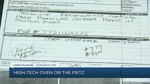 High-tech oven on the fritz leaves family frustrated