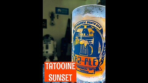 DIY Star Wars Tatooine Sunset Drink