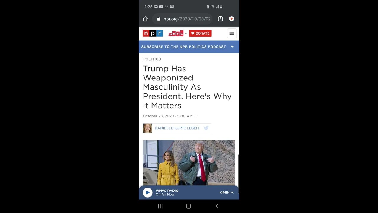 Trump's Weaponized Cojones