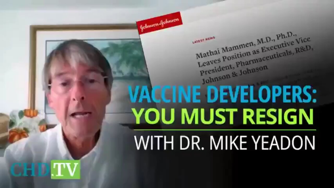 Dr Mike Yeadon challenges Jab Elite