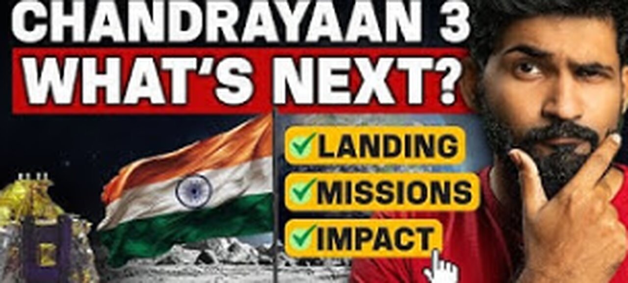 Chandrayaan 3 - what will INDIA do on the MOON?