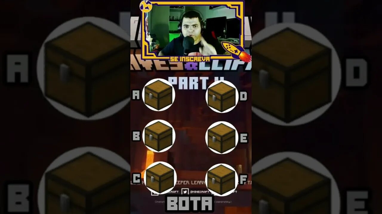 MINECRAFT O DESAFIO #cosmiconerd #minecraftcanal: https://bit.ly/3w4ziw5