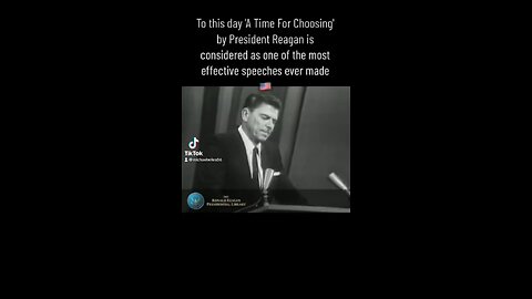 Ronald Reagan’s best speech