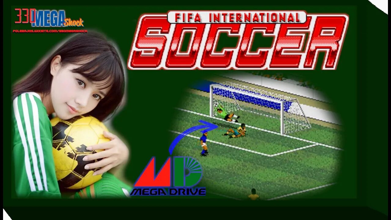 330 A Caminho da Copa 1: Fifa International Soccer (Mega Drive/Genesis)