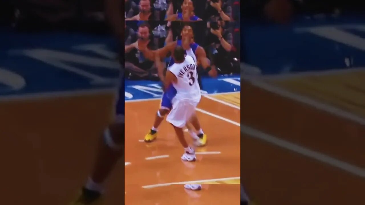 Allen Iverson Self alley oop