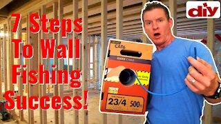 Before You Start Cat 6 Wall Fishing Follow These Steps! Quick & Easy!