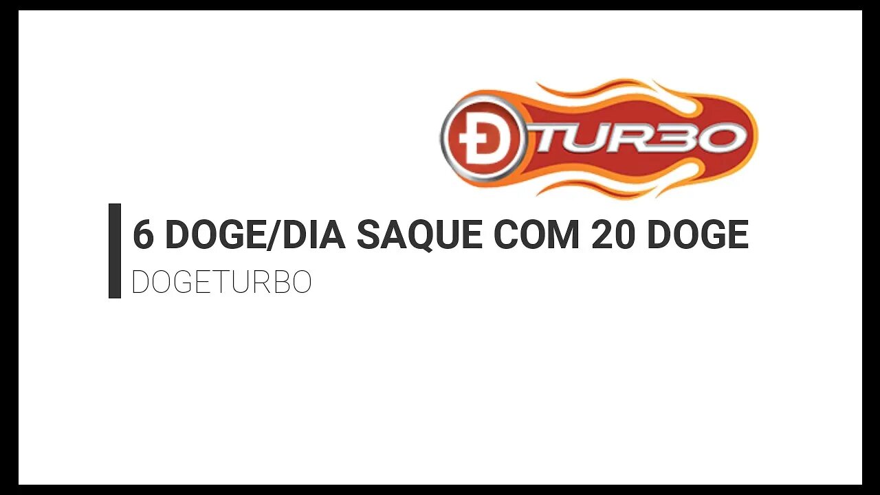 Finalizado - Mineradora de Doge - DogeTurbo