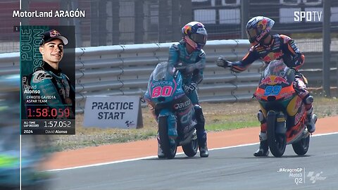 [MotoGP™] Aragon GP - Moto3 Pole Position & Interview