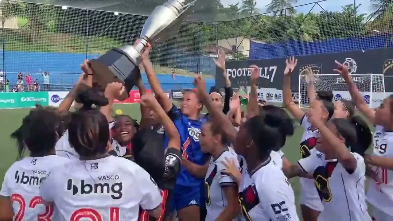 Vasco campeão do Torneio Rio-São Paulo de Fut7 Feminino 2022