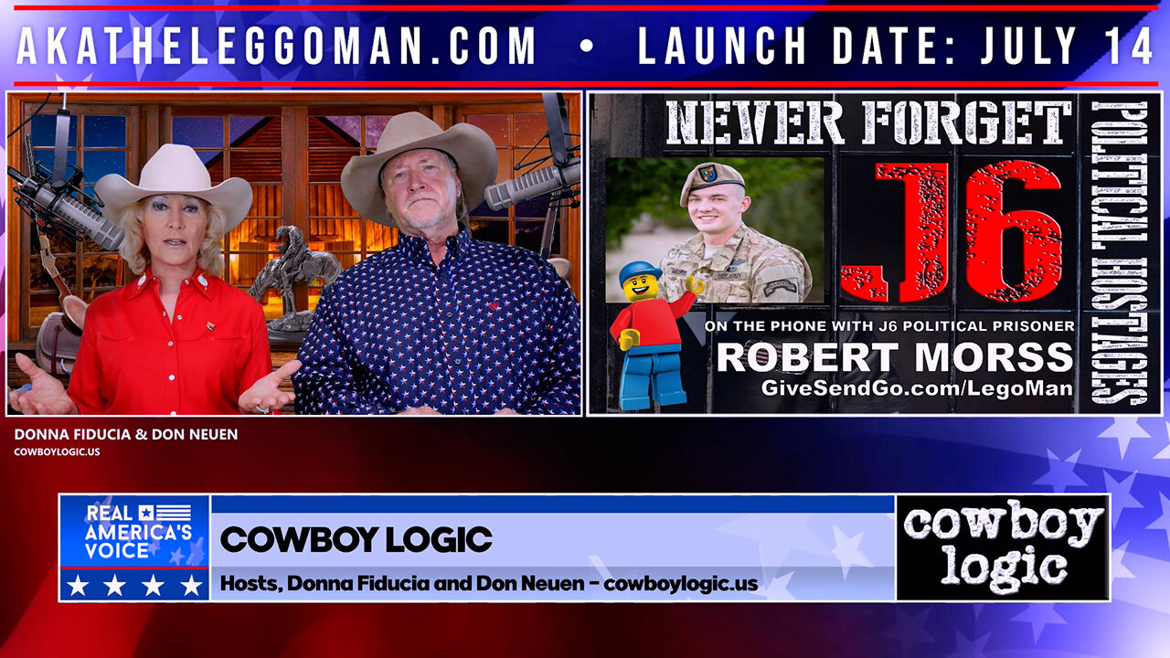 Cowboy Logic - 07/09/23: Robert Morss (J6er / US ARMY Ranger) - The Lego Man"