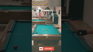 Shoulda been 5 #9ball #shorts