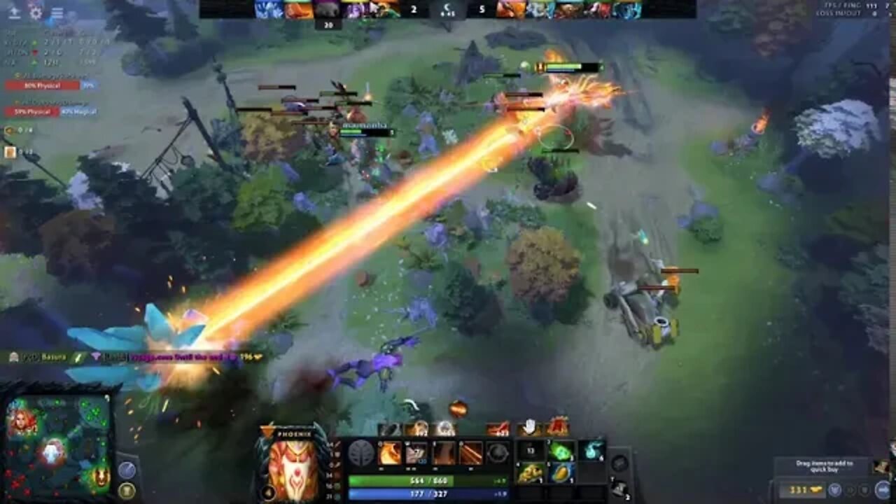 (Highlight) (Dota 2) Phoenix Plays, ultimos dias de cavern crawl