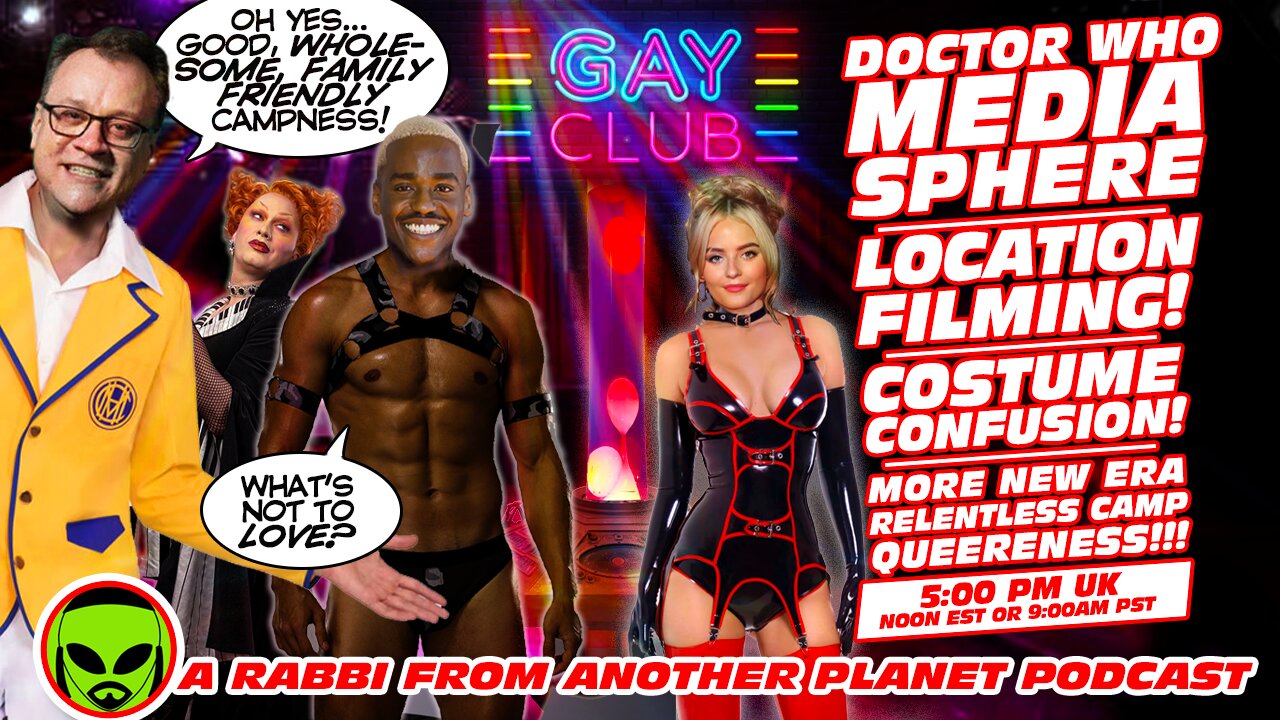 Doctor Who Media Sphere: Location Filming! Costume Confusion! New Era Relentless Camp Queerness!