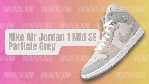 Nike Air Jordan 1 Mid SE Particle Grey (W) - DO7139-002 - @SneakersADM