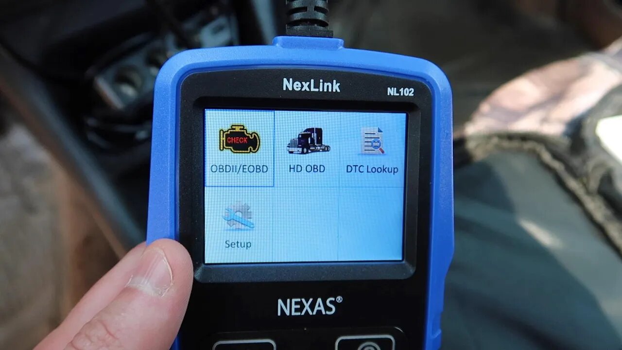 NEXAS Heavy Duty Truck Scanner OBD+EOBD+HDOBD Diagnostic Scanner Scan Tools Engine ABS Transmission