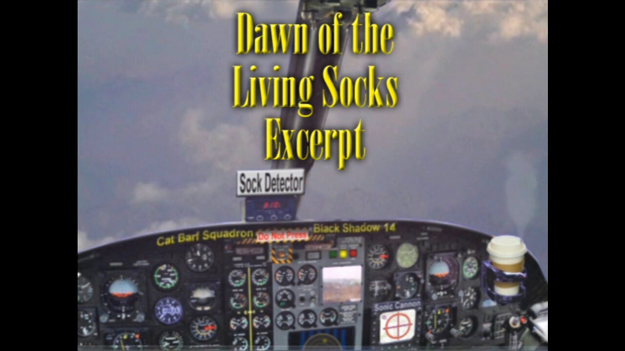 Dawn of the Living Socks Drier Scene