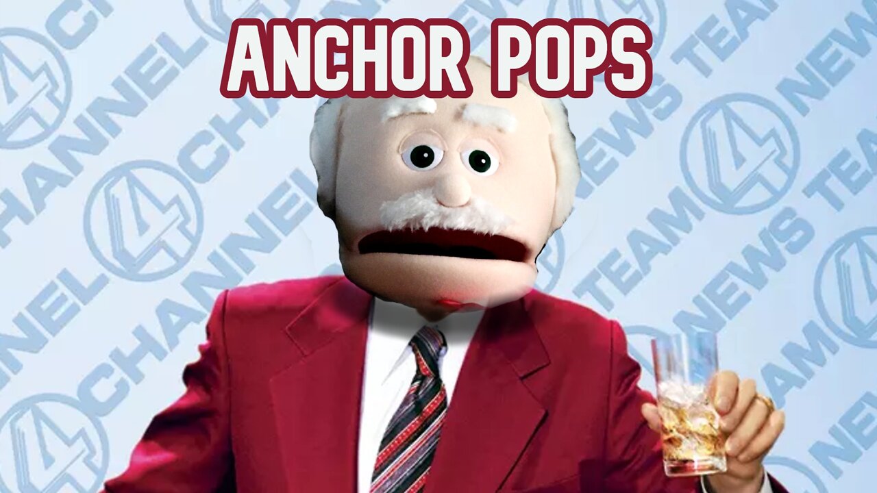 Saturday Night News with Anchor Pops