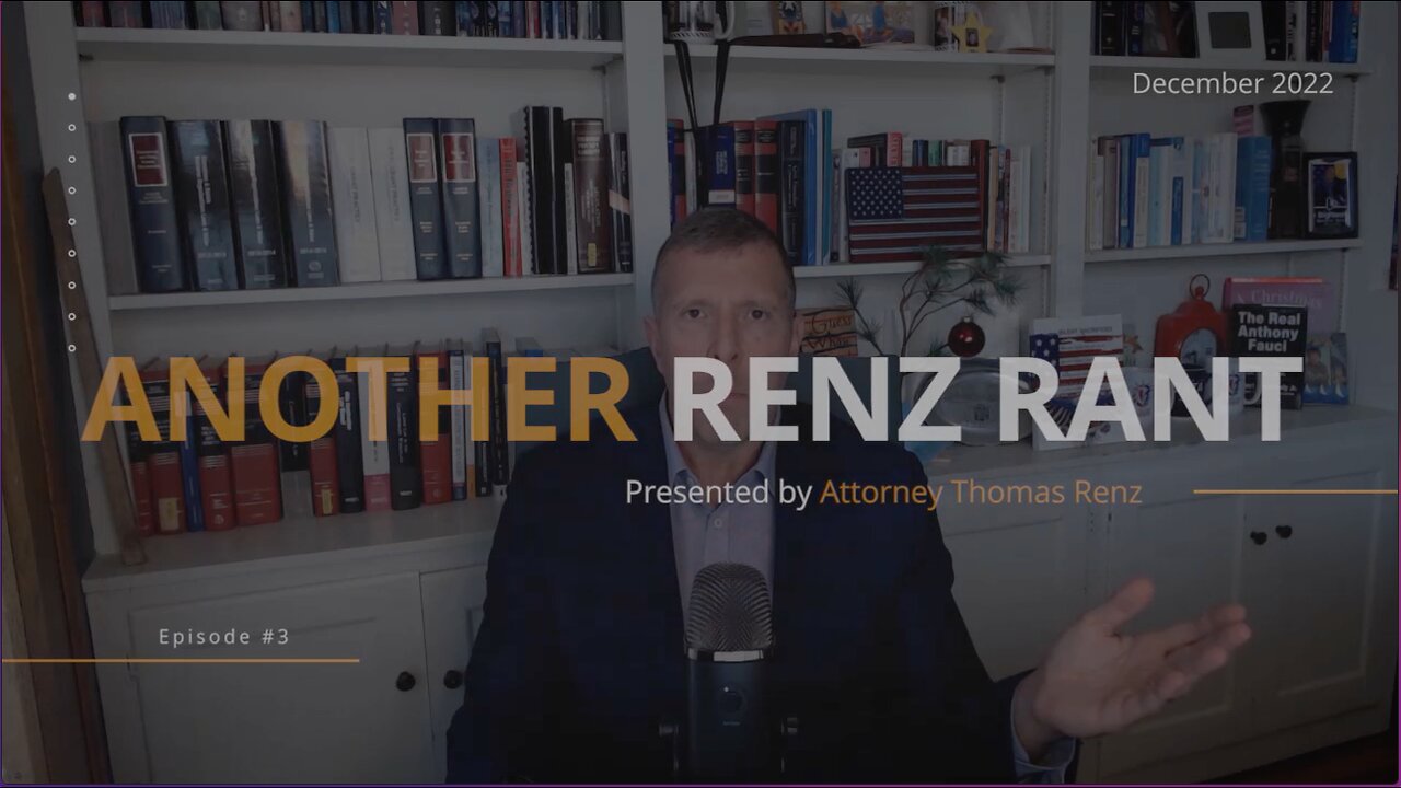 Another Renz Rant | Vaccine Shedding, Ukraine Weapons Trafficking, Crooked Elections, and Free Speech on Twitter | Episode #3