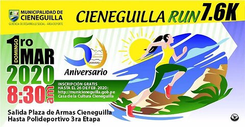 CIENEGUILLA RUN Marzo 2020