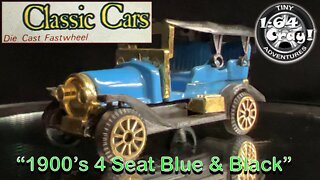 “1900’s 4 Seat Blue & Black”- Model by Classic Cars