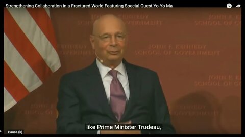 Trudeau Don't Run the Show; He got PENETRATED by a Schwab