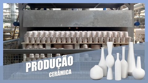 Como é Feita a Louça de Cerâmica | Por Dentro da Fábrica