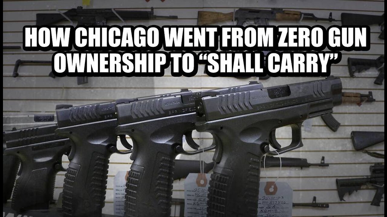 How Chicago went from zero firearm ownership to "Shall Carry"