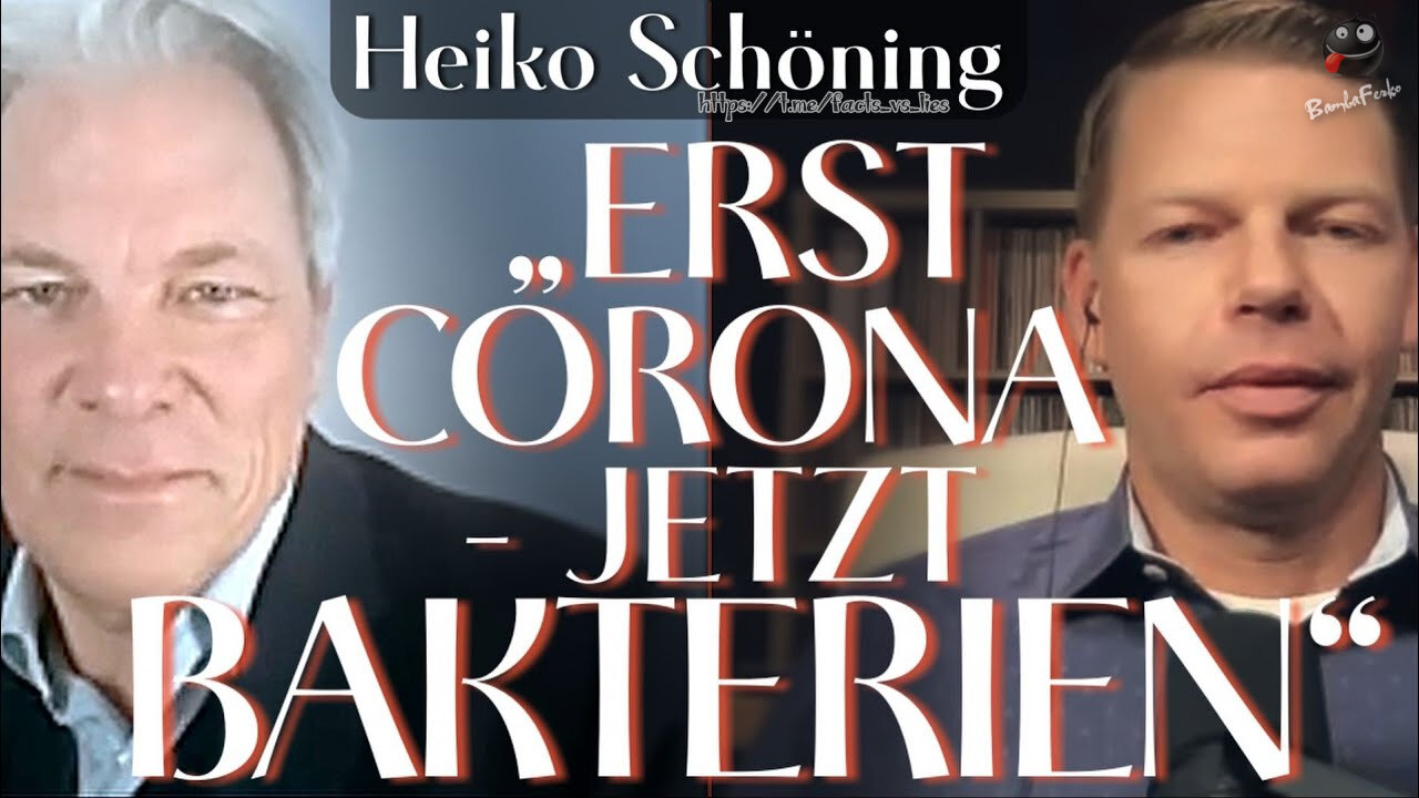 Dr. Heiko Schöning explains how he knew 1 year before the PLANdemic that there would be one!