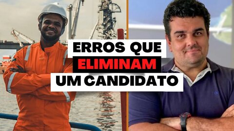 ERROS QUE ELIMINAM UM CANDIDATO DE UMA VAGA OFFSHORE! #trabalhoembarcado #rov