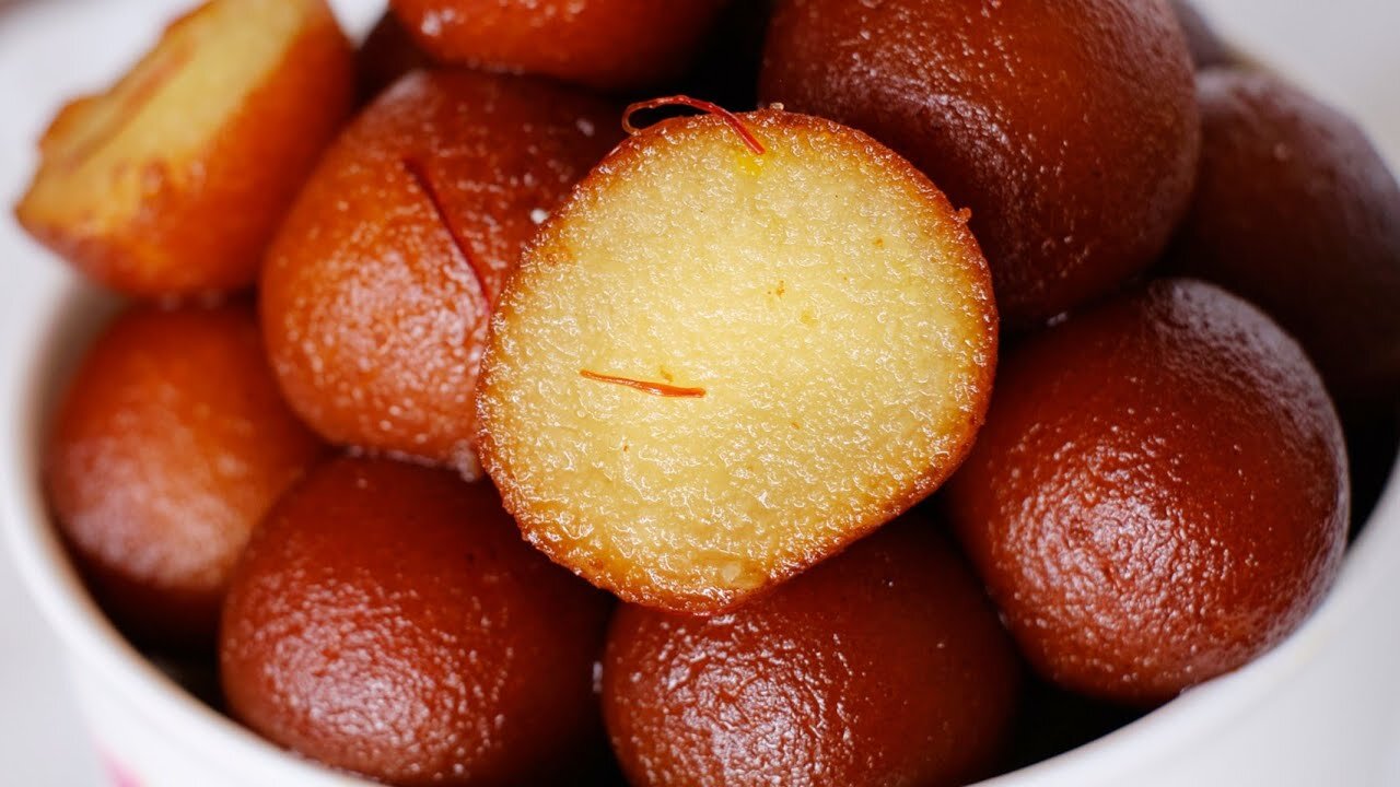 Stuffed Gulab Jamun Recipe - Gulab Jamuns At Home - Indian Dessert Recipe - Varun Inamdar