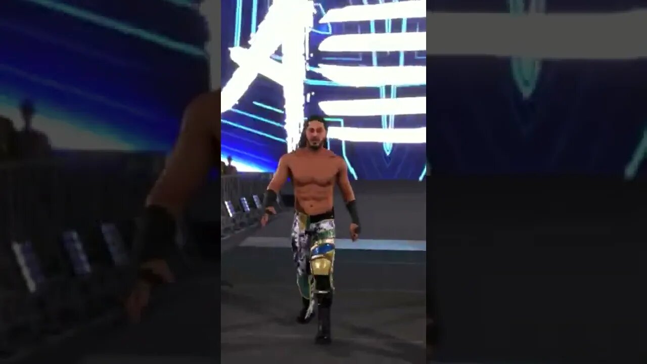 WWE 2k22 Mustafa Ali Entrance #shorts