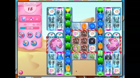 Candy Crush Level 6271 Talkthrough, 23 Moves 0 Boosters