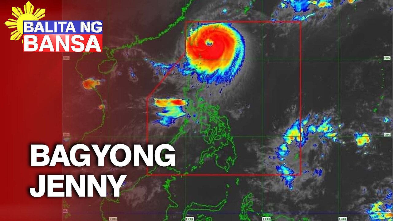 Bagyong jenny, lumabas na ng PAR; panibagong LPA, namataan