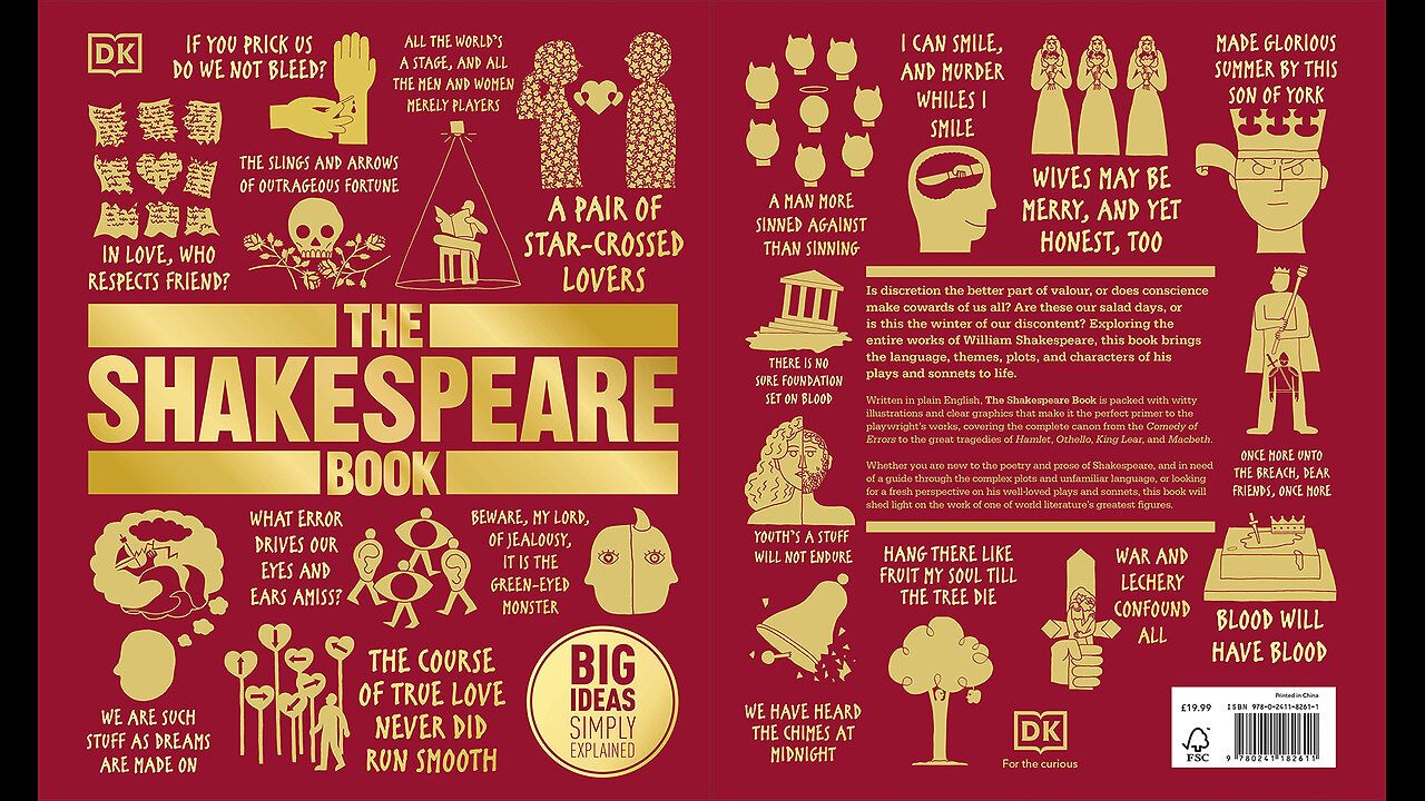 The Shakespeare Book: Big Ideas Simply Explained