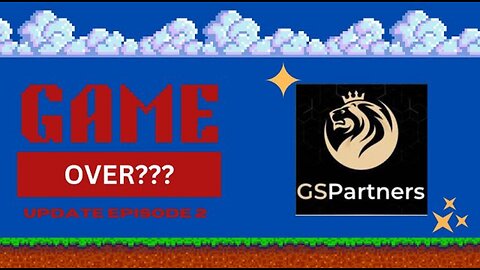 GS PARTNERS GAME OVER??? Update Part 2!!! GSP Came through...but for HOW LONG??? (Orange Pill)