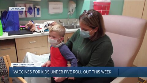 Vaccines for kids under five roll out this week