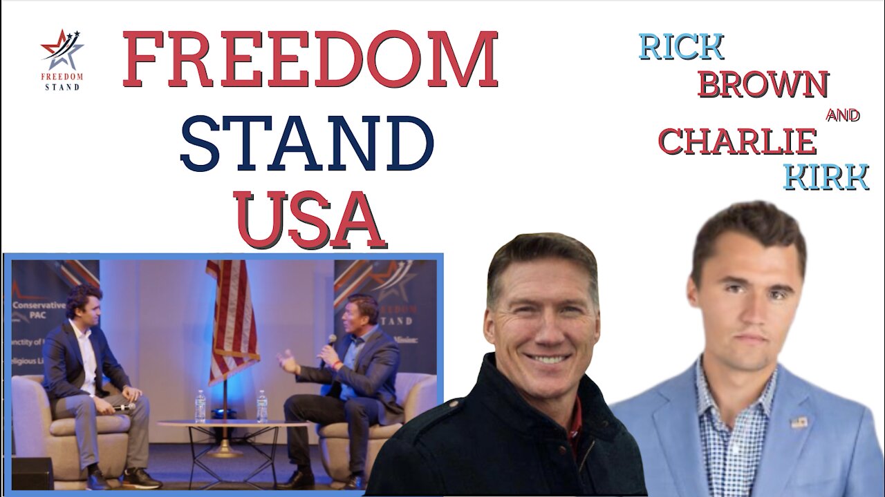 Let Freedom Stand with Charlie Kirk and Pastor Rick Brown | Meridian, Idaho.