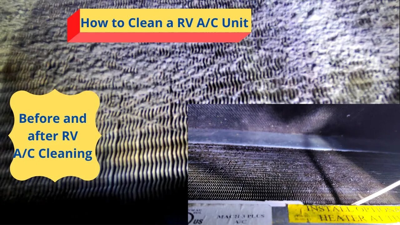 How To Clean A RV A/C To Restore Air Flow Using Nu-Calgon. Review