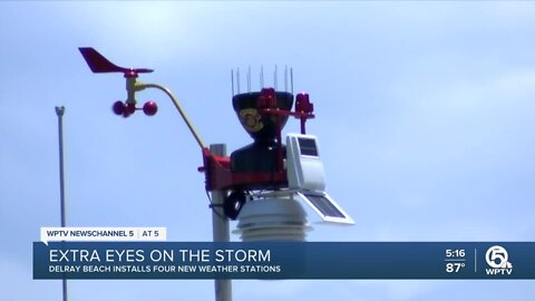 Delray Beach installs 4 weather stations to monitor storms