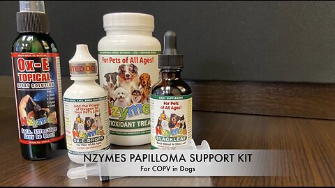 Nzymes Papilloma Support Kit