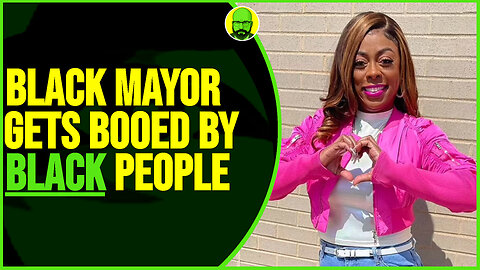 BLACK MAYOR GETS BOOED BY BLACK PEOPLE