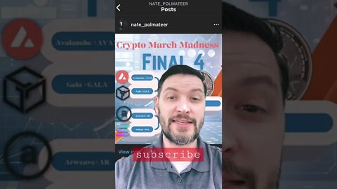 Final Four is here! Crypto March Madness.
