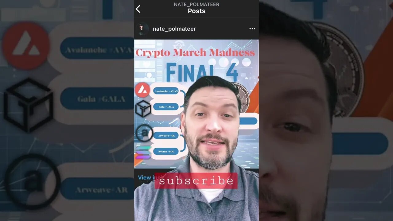 Final Four is here! Crypto March Madness.