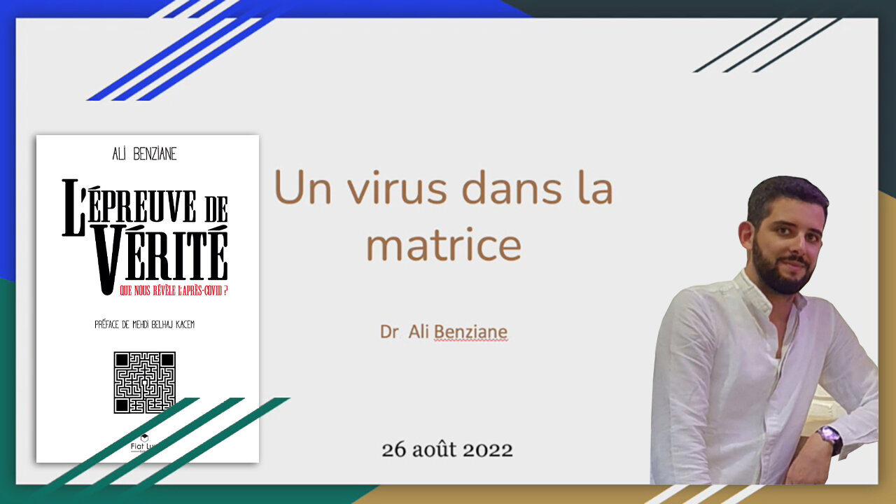 ITW du Dr Ali Benziane qui présente son livre "Épreuve de vérité"