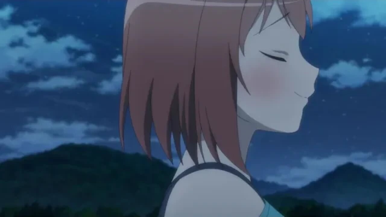 Maou and Chiho go for a walk