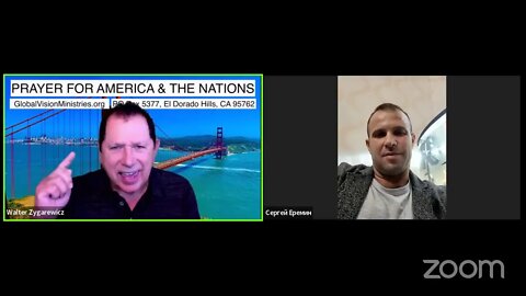 PRAYER FOR AMERICA & THE NATIONS Live with Walter Zygarewicz