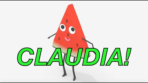 Happy Birthday CLAUDIA! - WATERMELON Birthday Song